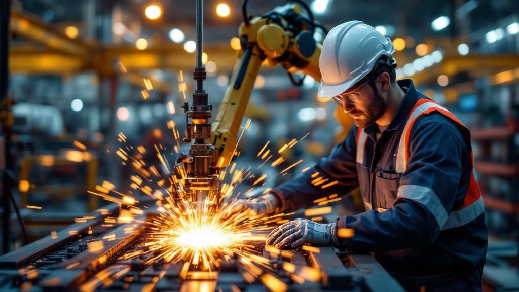 British Manufacturing Sector Reports Record Investment in Automation Technology and Employee Development